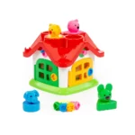 Căsuță educativă sorter cu forme, Polesie (9159) - imagine 3