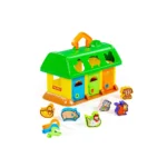 Căsuță educativă cu sorter de animale, Polesie (9166) - imagine 3