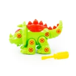 Constructor dinozaur Triceratops – 32 piese, Polesie (76717) - imagine 2