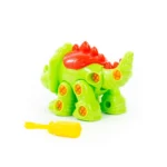 Constructor dinozaur Triceratops – 32 piese, Polesie (76717) - imagine 3