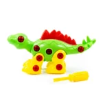 Constructor dinozaur – Stegozaur, 30 piese, Polesie (76694) - imagine 2