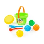 Set pentru nisip cu găletușă și forme, Polesie (0989)