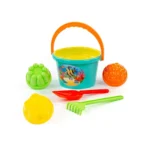 Set pentru nisip cu găletușă și forme, Polesie (1023) - imagine 4