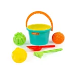 Set pentru nisip cu găletușă și forme, Polesie (1023) - imagine 5