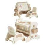 (65011) XX501 Masa bej cu scaun pentru copii