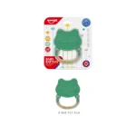 Jucărie de dentiție cu zornăitoare – broscuță, HE0102 (18547) - imagine 3