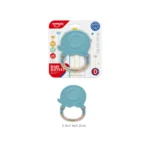 Jucărie de dentiție cu zornăitoare – balenă, Huanger HE0102 (18530) - imagine 3