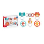 Set de zornăitoare și jucării pentru dentiție, Huanger HE0132 (19483) - imagine 2