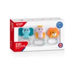 Set de zornăitoare cu dentiție pentru bebeluși, Huanger HE0135 (19469) - imagine 3