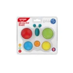 Jucărie senzorială tip pop-it din silicon – fluturaș, Huanger HE0148 (18165) - imagine 3