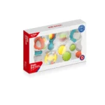 Set de 8 zornăitoare pentru bebeluși, Huanger HE0150 (19070) - imagine 3