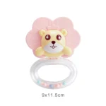 Jucărie zornăitoare leu pentru bebeluși, Huanger HE0160 (18844)