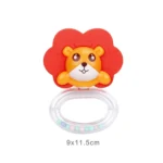 Jucărie zornăitoare leu pentru bebeluși, Huanger HE0160 (18851)