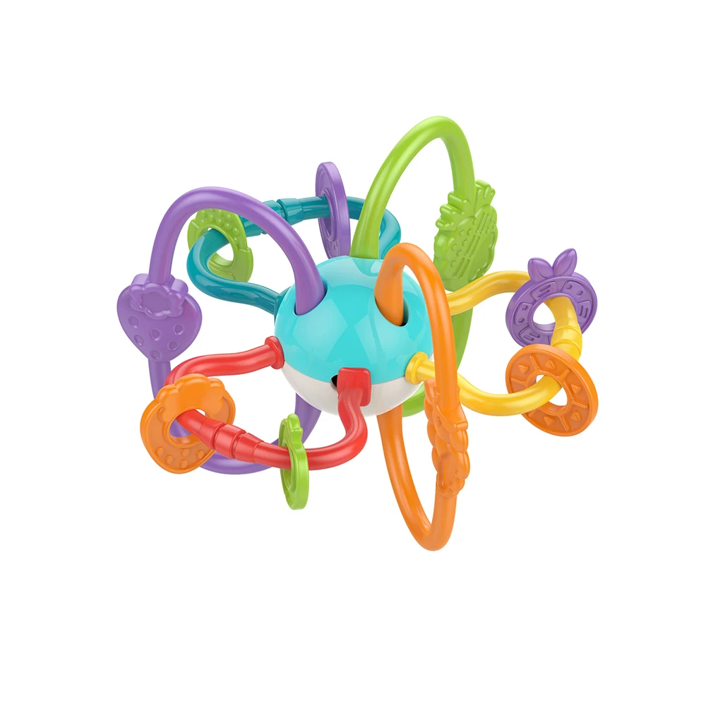 HE0190(3) Minge senzorială pentru dentiție cu inele, Huanger HE0190 (18646) - imagine 1