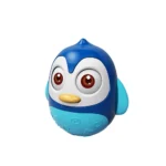 Jucărie tip titirez cu sunete – pinguin, Huanger HE0201 (19445)