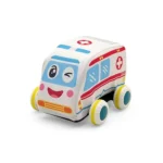 Set 2 mașinuțe moi din material textil, Huanger HE0203-B (18714) - imagine 3