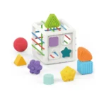 Cub educativ cu sorter de forme și culori, Huanger HE0211 (18622)