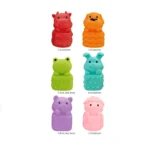 Set de jucării senzoriale moi cu animale pentru bebeluși, Huanger HE0236 (19377)