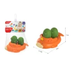 Jucărie de baie bărcuță cu animăluțe, Huanger HE0287 (18950) - imagine 2