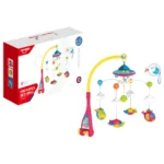 Carusel muzical pentru pătuț cu avioane, Huanger HE0304 (19360) - imagine 2