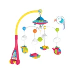 Carusel muzical pentru pătuț cu avioane, Huanger HE0304 (19360)