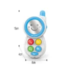 Telefon muzical educativ pentru bebeluși, Huanger HE0512 (19353)