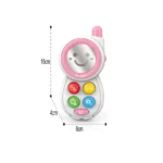 Telefon muzical educativ pentru bebeluși, Huanger HE0513 (19346)