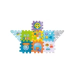 Căsuță educativă multifuncțională cu activități și sorter de forme, Huanger HE0528 (19254) - imagine 3