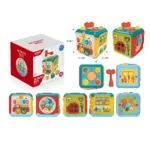 Cub educativ multifuncțional cu activități, Huanger HE0533 (18752) - imagine 2
