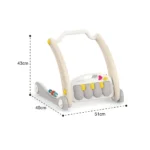 Premergător 2 în 1 cu covoraș de joacă și activități, Huanger HE0621 (18721) - imagine 2