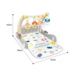 Premergător 2 în 1 cu covoraș de joacă și activități, Huanger HE0621 (18721)