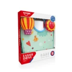 Panou textil de activități cu oglindă pentru scaun auto, Huanger HE0624 (19223) - imagine 3