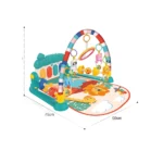 Covoraș de joacă educativ cu activități și muzică, Huanger HE0629 (19100)