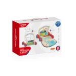 Premergător 2 în 1 cu covoraș de joacă și activități muzicale, Huanger HE0640 (18233) - imagine 4