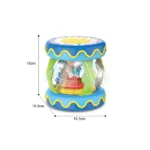 Tobă muzicală interactivă cu lumini, Huanger HE0703 (19216)