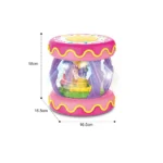 Tobă muzicală interactivă cu lumini, Huanger HE0704 (19209)