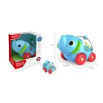 Mașinuță jucărie cu biluțe – Elefant, Huanger HE8056 (18356) - imagine 2