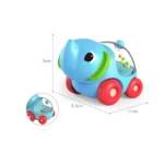 Mașinuță jucărie cu biluțe – Elefant, Huanger HE8056 (18356)