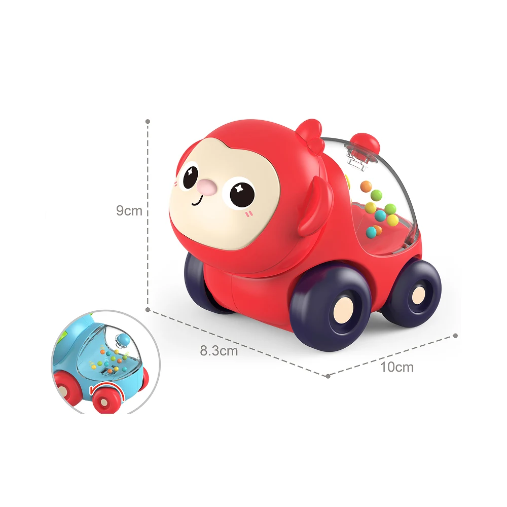 HE8058(3) Mașinuță jucărie cu biluțe – Maimuță, Huanger HE8058 (18332) - imagine 1