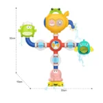 Set de baie cu tuburi de apă și animale marine, Huanger HE8070 (18271)