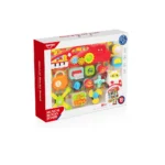 Busy board educativ muzical cu activități, Huanger HE8081 (18110) - imagine 3