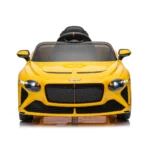 Mașină electrică pentru copii Bentley Bacalar (JE1008 / 1 galben) - imagine 2