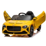 Mașină electrică pentru copii Bentley Bacalar (JE1008 / 1 galben) - imagine 3