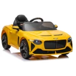 Mașină electrică pentru copii Bentley Bacalar (JE1008 / 1 galben) - imagine 7
