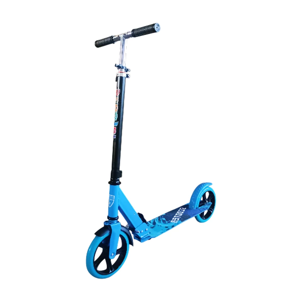 JSCD658(3) Trotinetă pentru copii cu 2 roți, ghidon reglabil și frână de picior, albastru, RTM Scooter (16581) - imagine 1