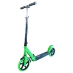 Trotinetă pentru copii cu 2 roți, ghidon reglabil și frână de picior, verde, RTM Scooter (16582)