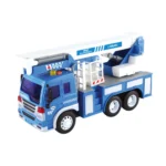 Autospecială cu platformă ridicătoare, cu inerție, lumini și sunete - 1:16 - WY330C ,Wenyi (33302)