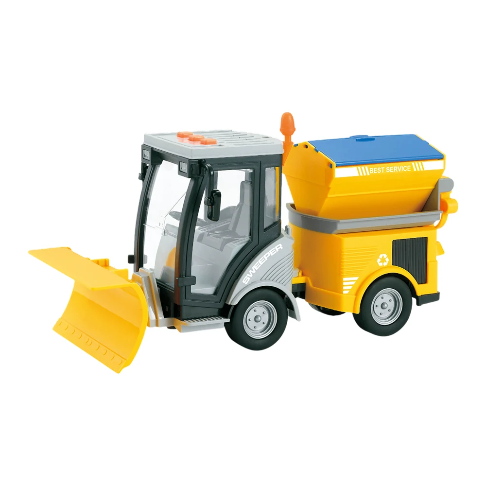 WY681B Autospecială de salubritate cu inerție, lumini și sunete - 1:16 - WY681B ,Wenyi (26816) - imagine 1