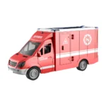 Autospecială ambulanță cu inerție, lumini și sunete - 1:16 - WY597B ,Wenyi (25970)