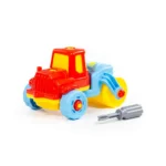 Constructor cilindru compactor – 18 piese, Polesie (77776) - imagine 2